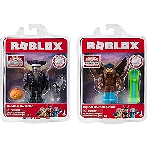 Roblox Headless Horseman Mini Figure with Exclusive Virtual Item Game Code