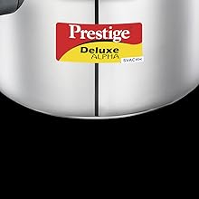 Prestige Svachh Deluxe AlphaStainless Steel Pressure Cooker SPN-FOR1