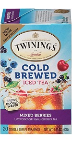 Cold Brew, Iced, Tea, Bagged, Loose, Green, Peach, Decaf, Black, Leaf, Sweet, Pure, Tazo, Mint