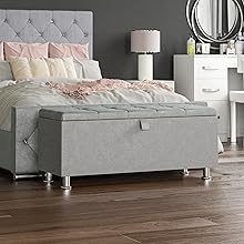 Vida Designs Valencia Storage Ottoman