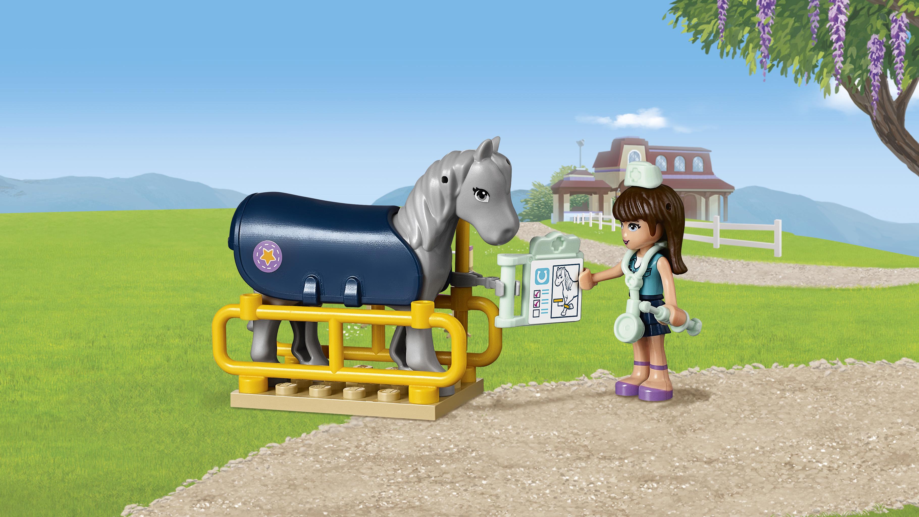 LEGO Friends Horse Vet Trailer 41125 Toy for Girls and Boys, Building