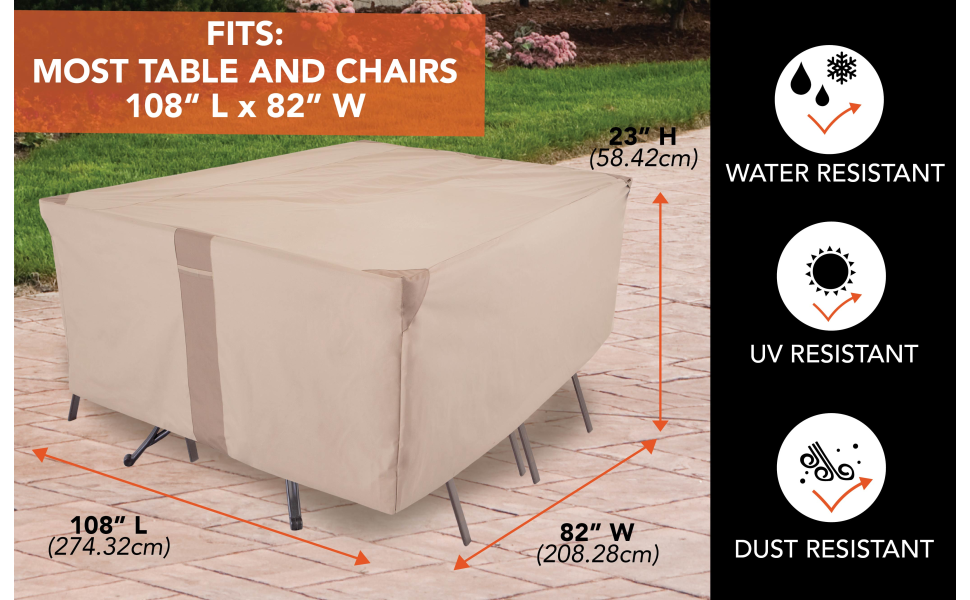 Modern Leisure 2912 Monterey Patio Table and Chairs