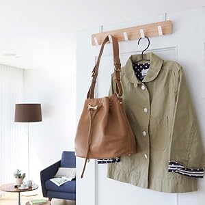 Over-the-Door Rack displayed in a modern home