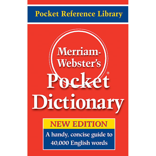 Merriamster's Pocket Dictionary Merriamster Libros