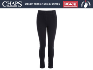 girl jegging uniform pants