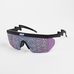 neff Unisex-Adult Brodie Shades Rimless Sunglasses, BLACK