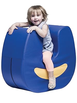 Amazon.com: Abilitations SqUoosh Chair, Blue : Office Products