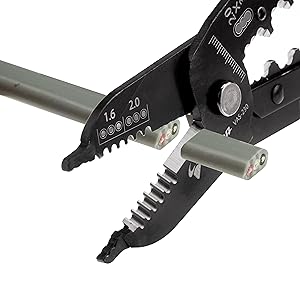 Tsunoda King TTC Vvf Stripper 9.1 inches (230 mm) VAS-230 Noda Tsunoda Electricians 2 Types Skill Test Set Wire Stripper Hozan Marvel Hozan Marvel