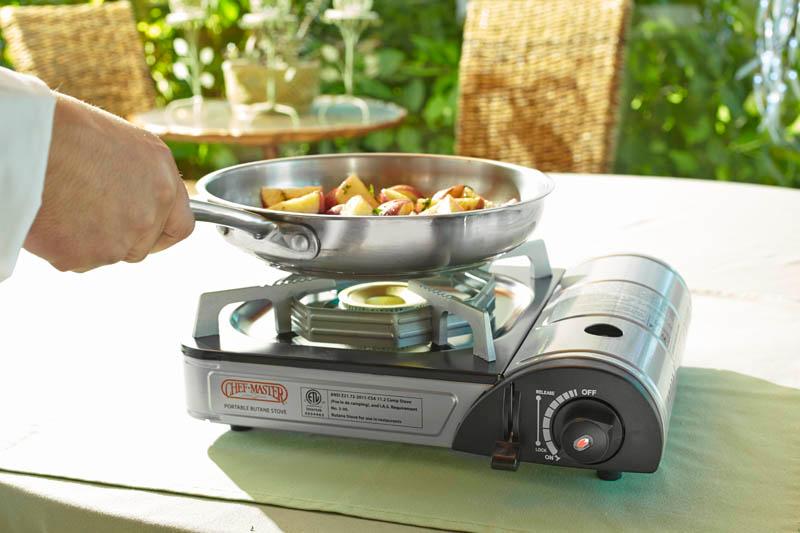 ChefMaster 90011 1Burner Butane Countertop Range 9