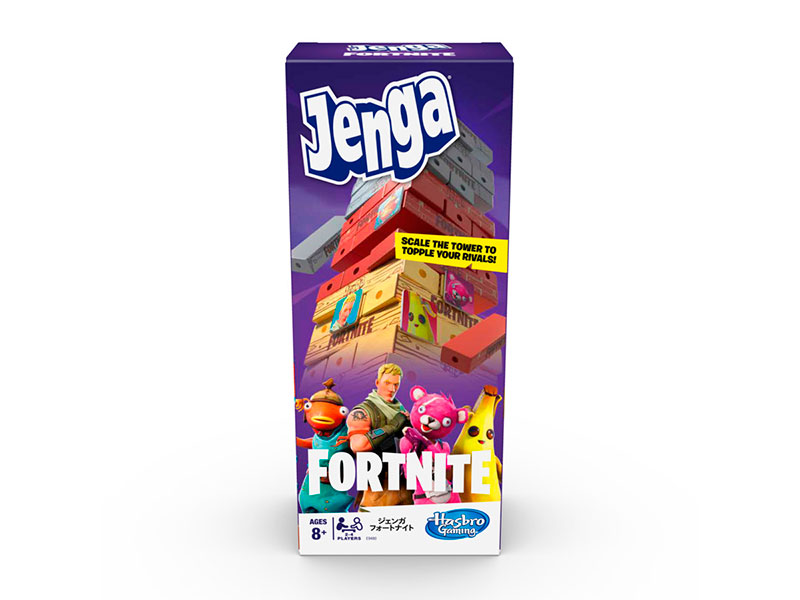 Jenga - Fortnite Edition - Classic Wooden Block Stacking Tower Game ...