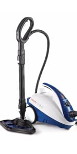 Polti Vaporetto Smart 40_MOP Steam Cleaner with Vaporforce Brush, 3.5 Bar, kills and eliminates 