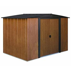 Woodlake 8'W x 6'D Arrow Metal Storage Shed Kit (model ...