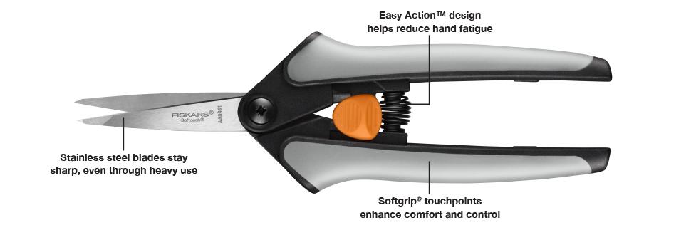 Fiskars Softouch Micro-Tip Pruning Snip review