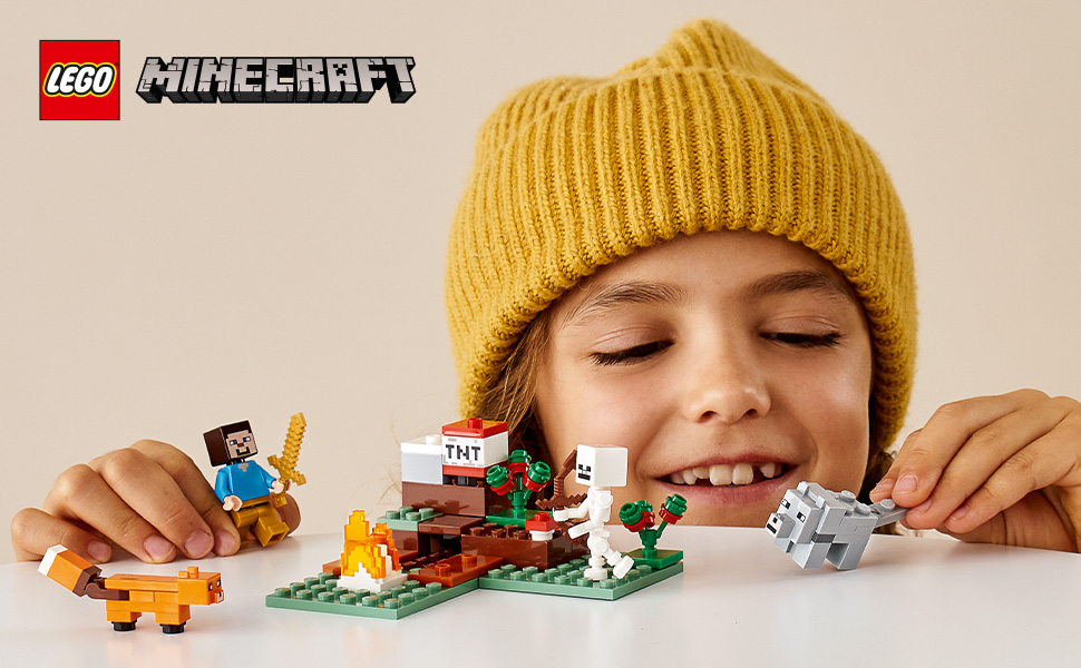 Lego minecraft aventure dans la taiga Clearance