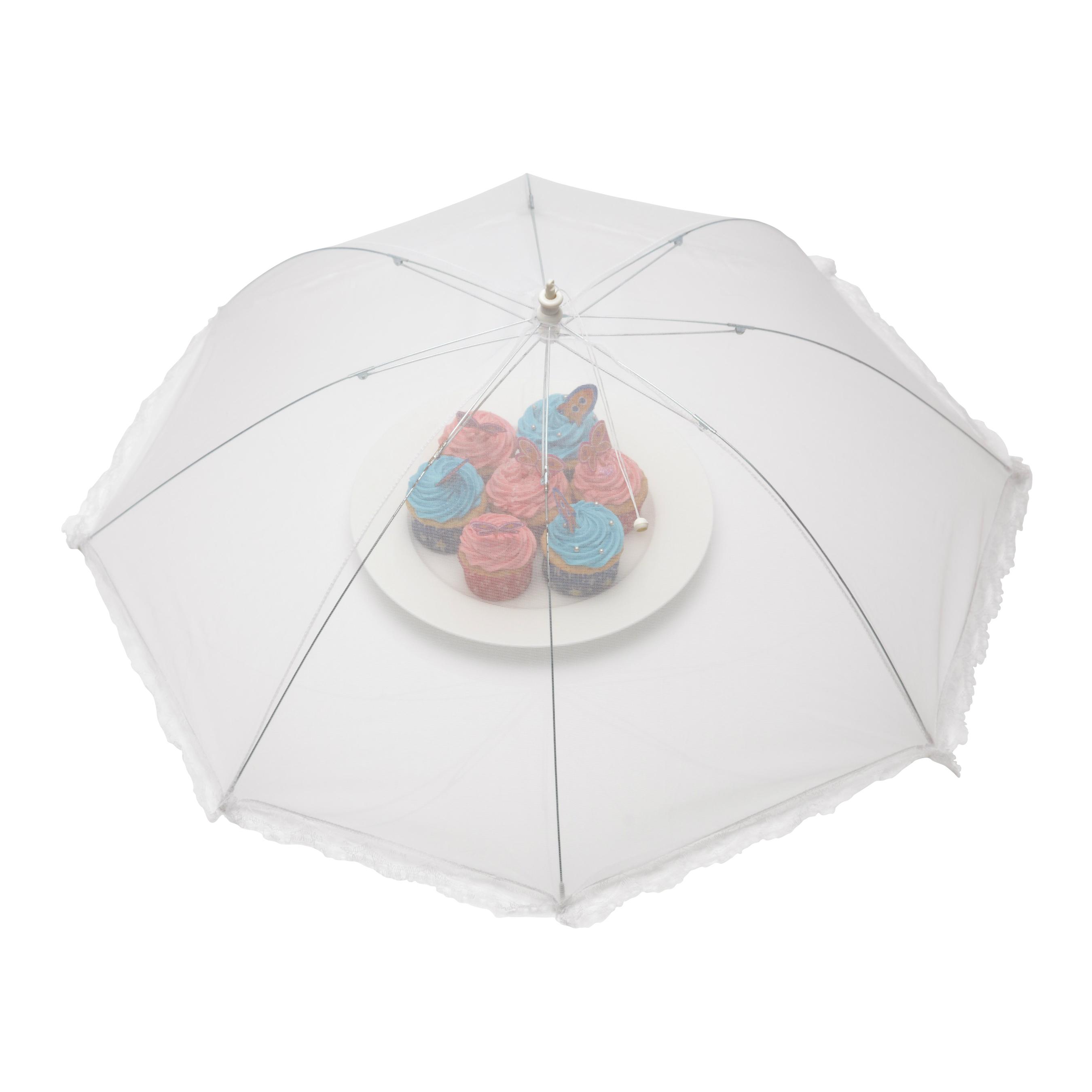 KitchenCraft ExtraLarge UmbrellaStyle Folding Mesh Food Cover