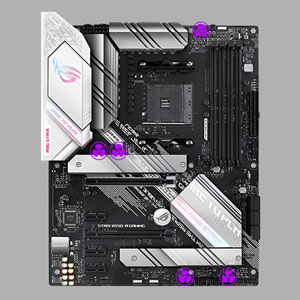 ASUS ROG STRIX B550-A GAMING 本体 Asus ROG STRIX B550-A GAMING - Płyta główna - Morele.net