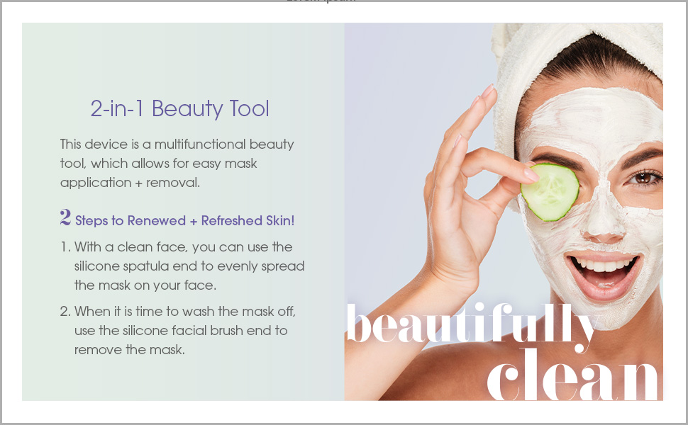 conair MASK2 face mask applicator facial mask applicator face mask brush facial mask brush