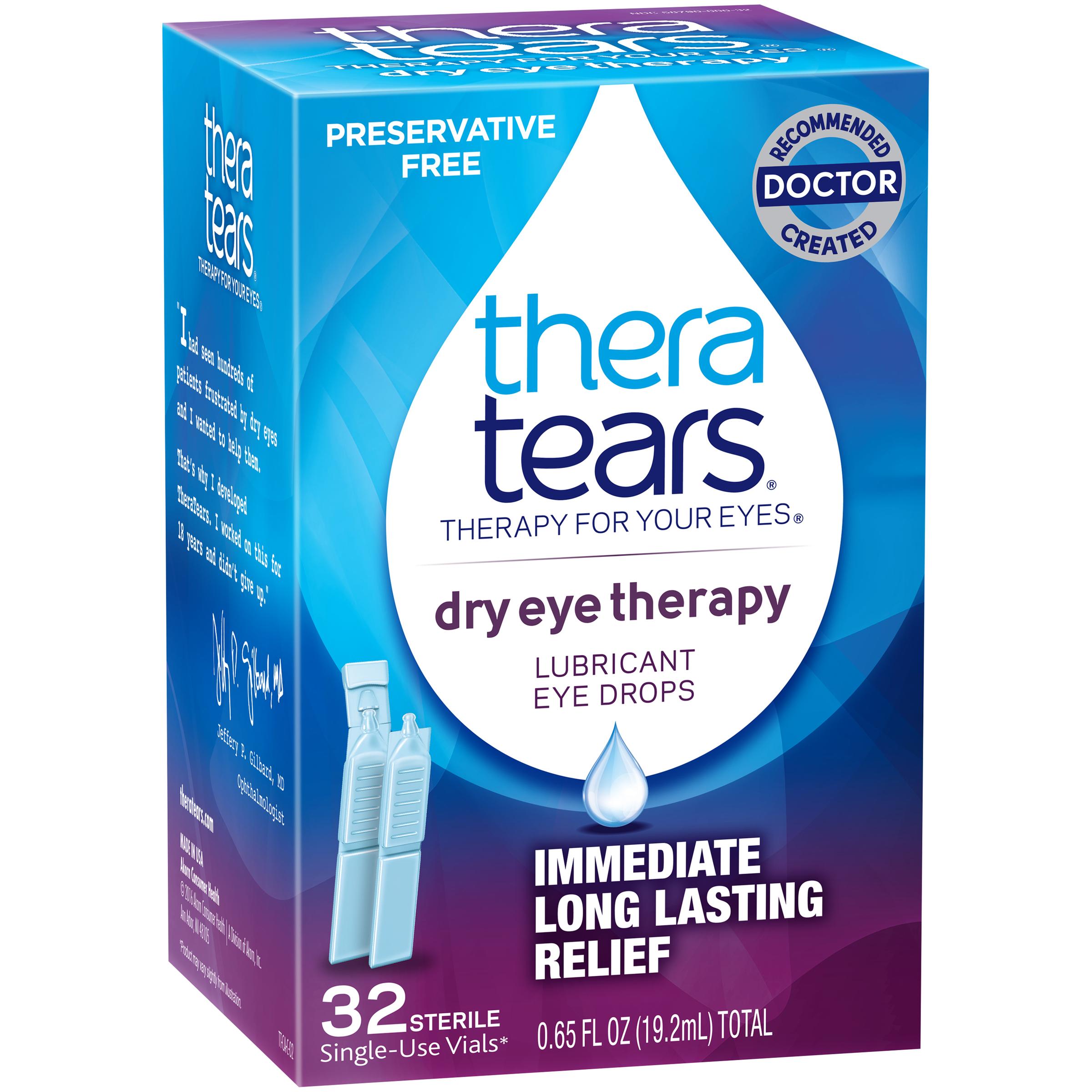 TheraTears Dry Eye Therapy Lubricant Eye Drops Preservative Free 32