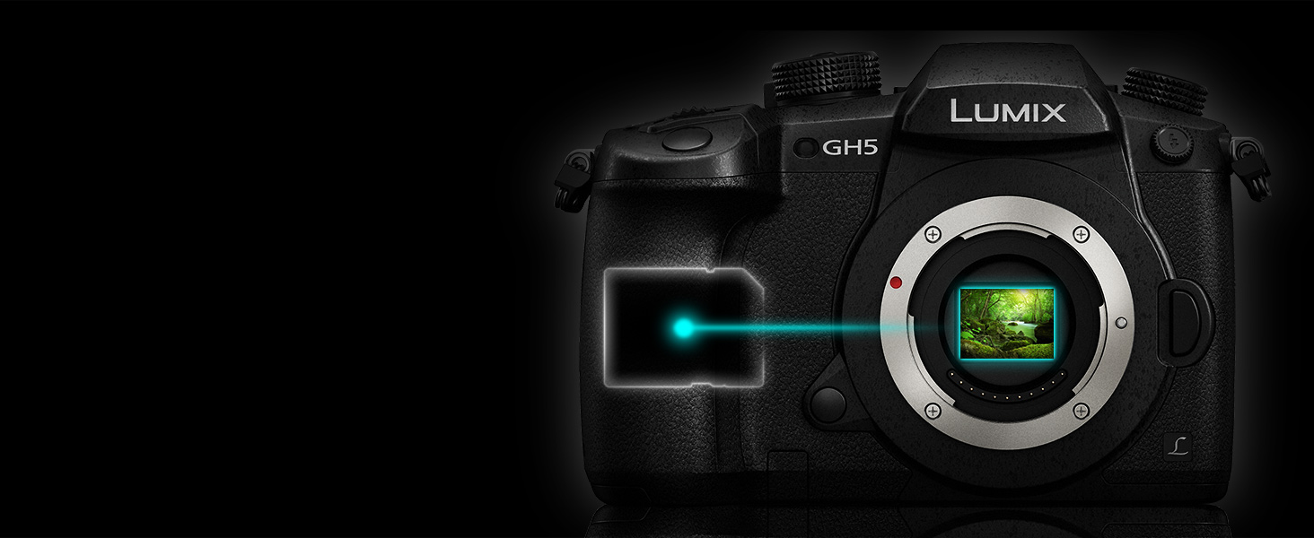 Lumix GH5 - 4:2:2 10-Bit Internal Recording