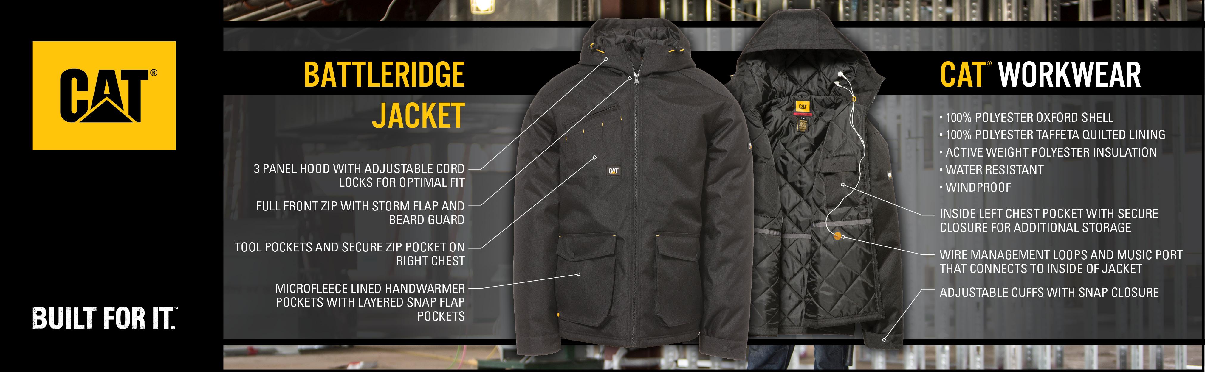 Caterpillar Men's Battleridge Jacket Clothing