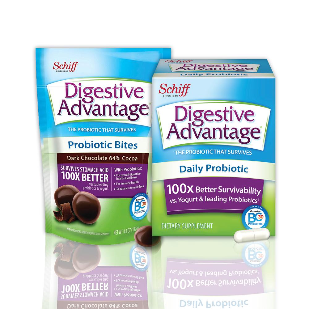 Digestive Advantage Probiotic Gummies, 60 count (Pack of 6