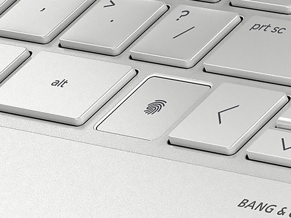 log in login one touch palm rest area fingerprint reader finger protect protection hackers hack