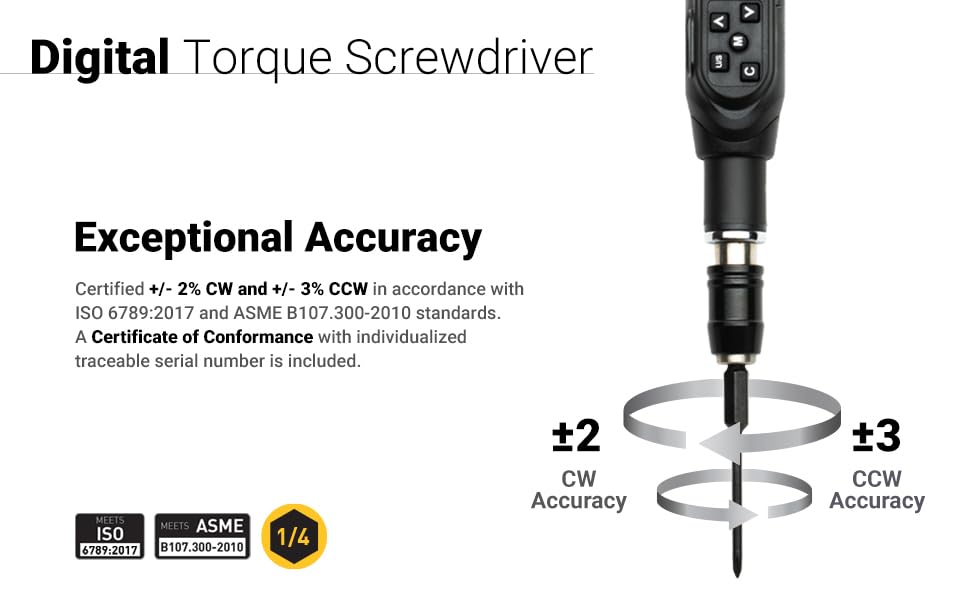 1.5 to 6 Inch Pound Torque Screwdriver Set