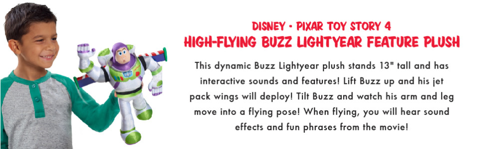High Flying Buzz Lightyear Feature Plush
