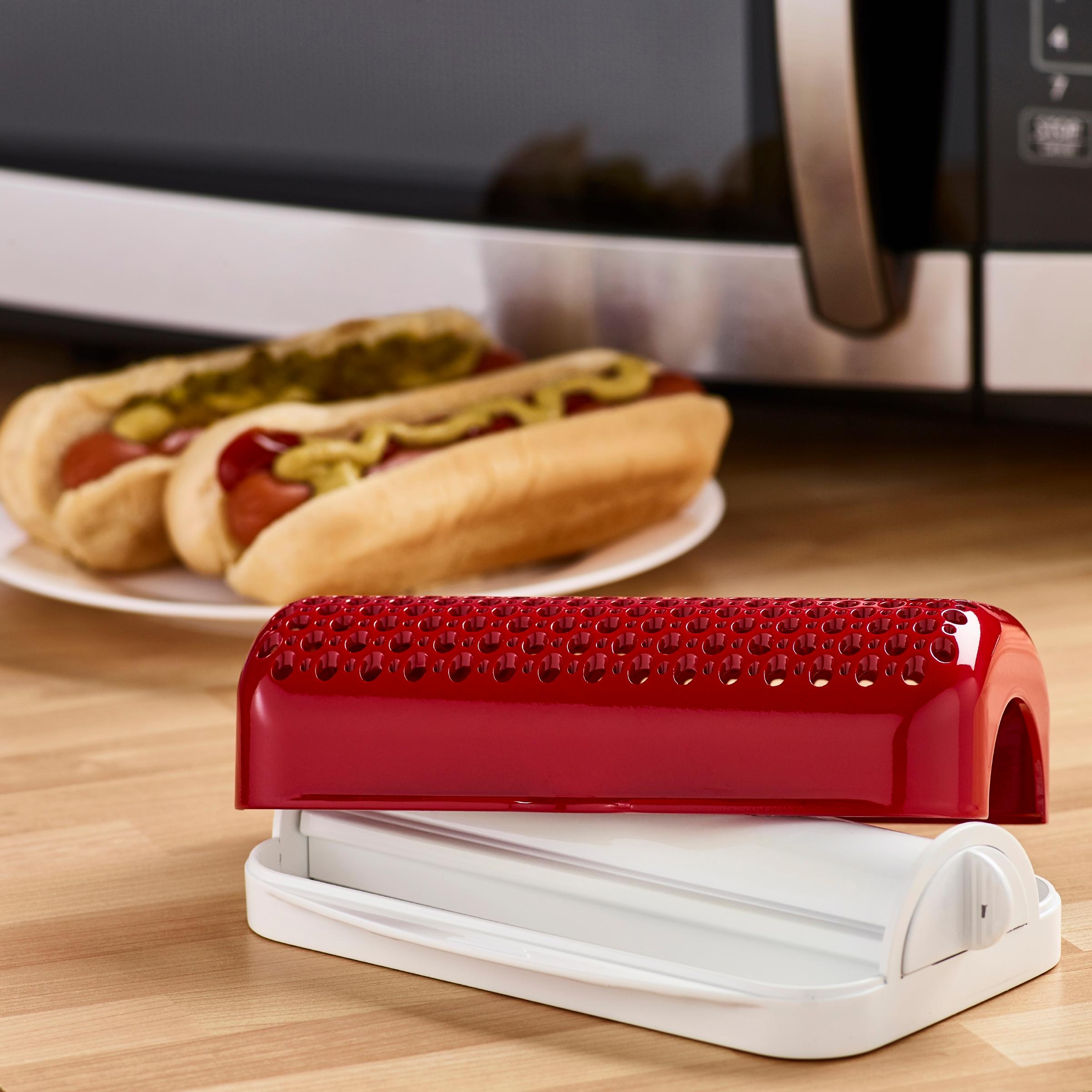 Hot Doglicious Microwave Hot Dog Cooker Amazon.ca Home & Kitchen