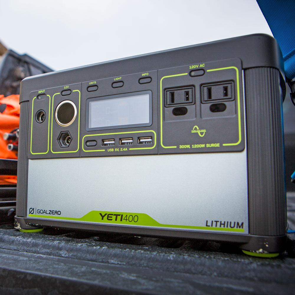 Goal Zero Yeti 400 Lithium Portable Power Station, 428Wh