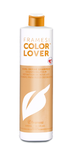 framesi, color lover, curl define shampoo, curly hair shampoo, shampoo for curly hair