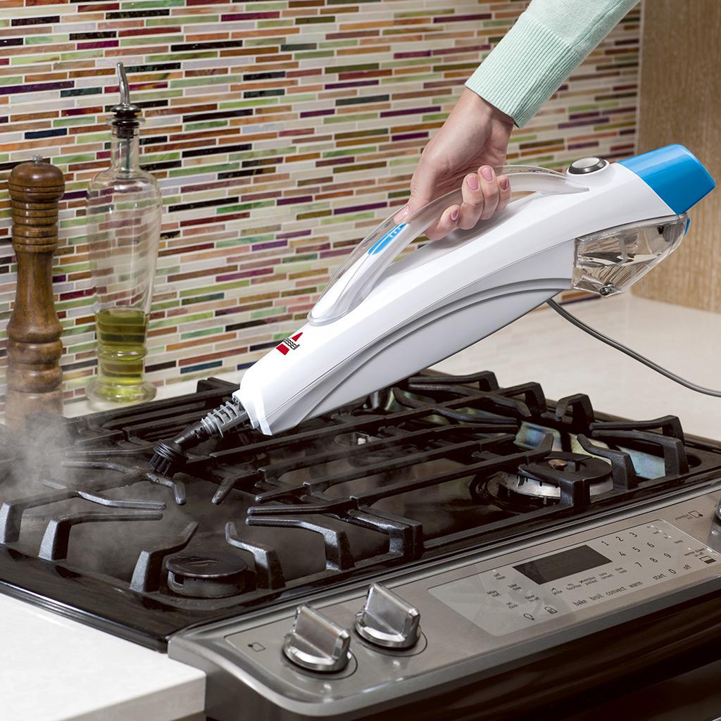 Bissell 2078C PowerEdge 2in1 Steam Mop, White/Blue Amazon.ca Home