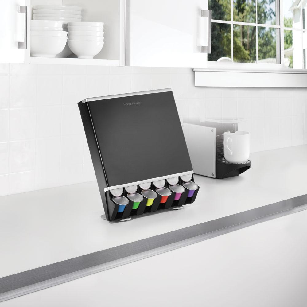 Mind Reader Coffee Pod Storage for Nespresso Capsules, 42 Capacity Nespresso Pod