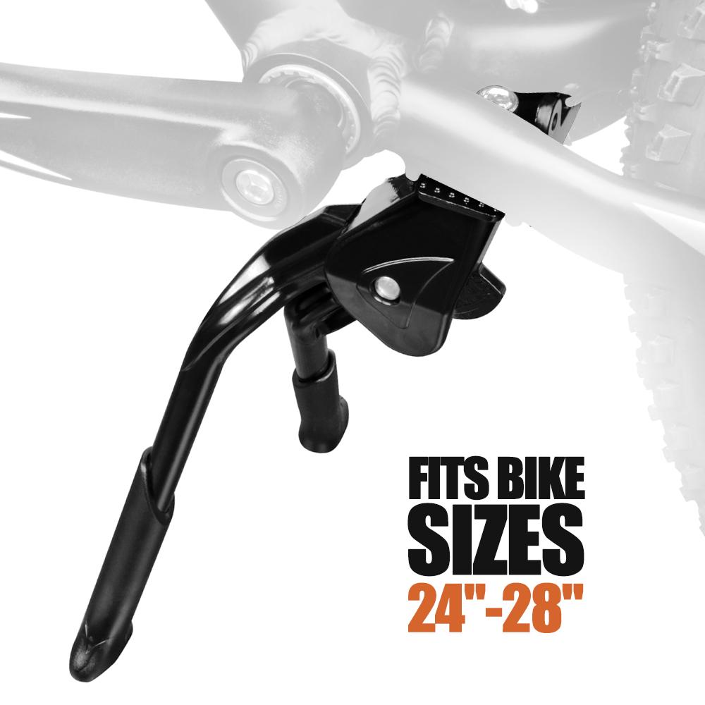 BV Bike Kickstand, Bicycle Center Mount Kick Stand Length Adjustable