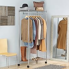 garment storage organization closet