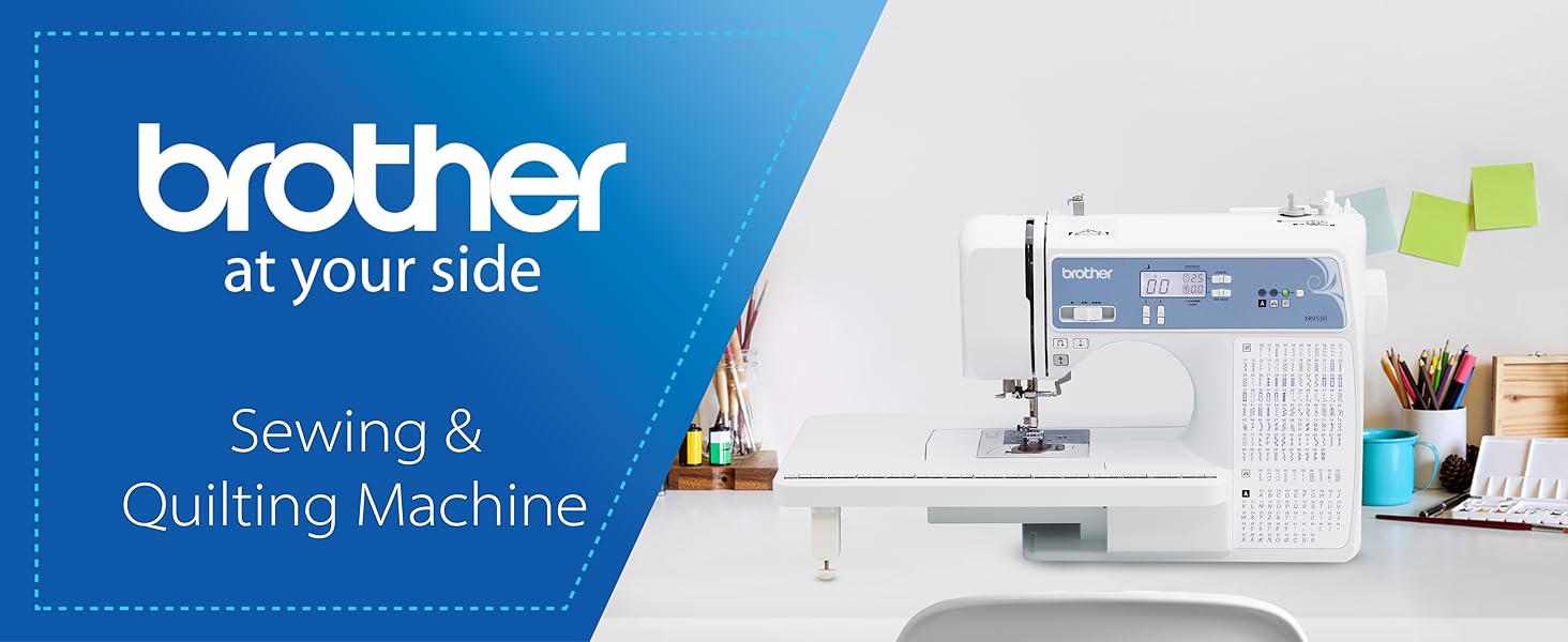 Brother Sewing and Quilting Machine, Computerized, 165