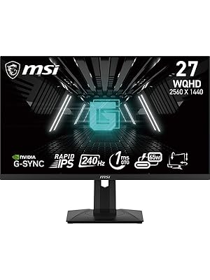 MSI G274QPX 27 Inch WQHD Gaming Monitor - 2560 x 1440 Rapid