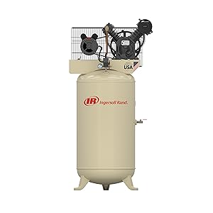 Ingersoll Rand compressor; air compressor; 2340 compressor; type 30; t30; reciprocating; 80 gal