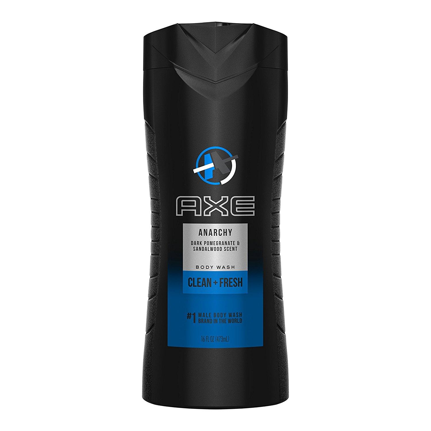 Anarchy Revitalizing Shower Gel by AXE for Men 16 oz Shower Gel