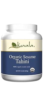 Sesame Tahini, Organic Tahini, Hummus, dressing, sesame seeds paste, natural, tahina, white tahini