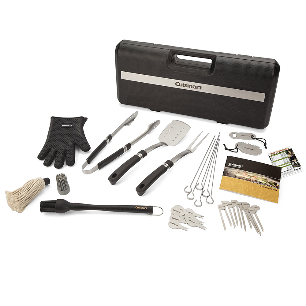 Cuisinart 36Piece Backyard BBQ Tool Set Garden & Outdoor