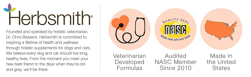 Herbal Pain Relief for Dogs + Cats, For Pet Aches and Pains, Anti-Inflammatory Supplement