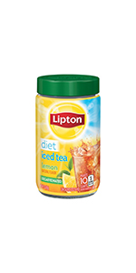 Lipton Diet Iced Tea Mix Lemon Decaffeinated, 10 qt. 