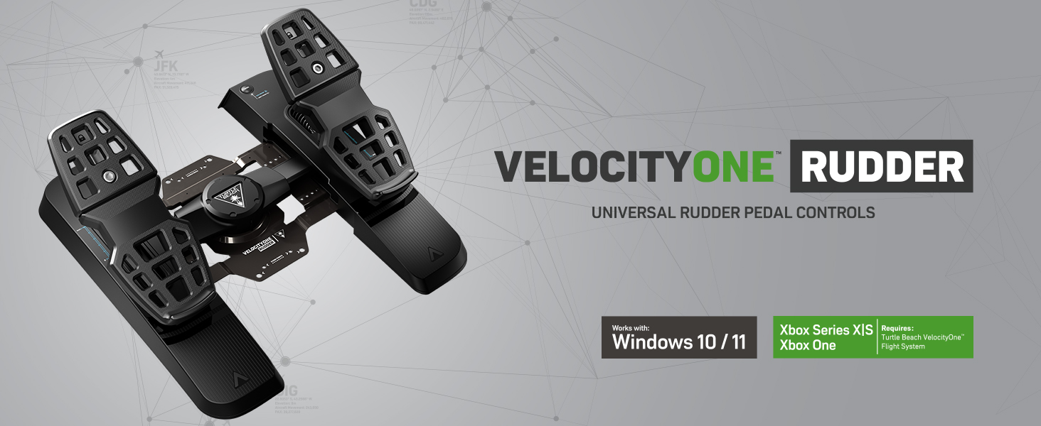 タートルビーチ  VelocityOne Rudder Turtle Beach VelocityOne™ Rudder - Joysticki - Sklep