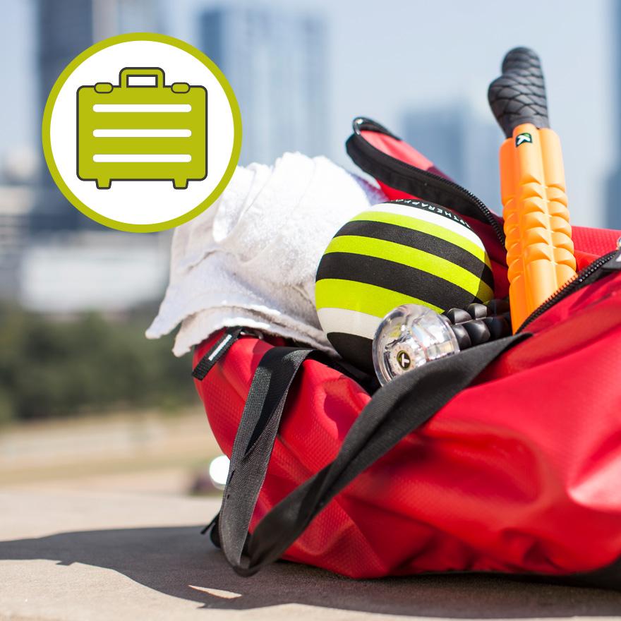 TriggerPoint MB2 Double Massage Ball Roller for Back and