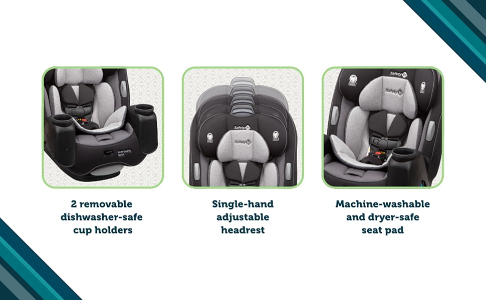 Safety 1st Crosstown DLX AllinOne Convertible Car Seat
