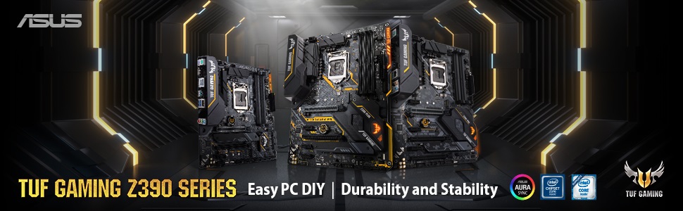 ASUS TUF Z390-Plus Gaming (Wi-Fi) LGA1151 (Intel 8th and 9th
