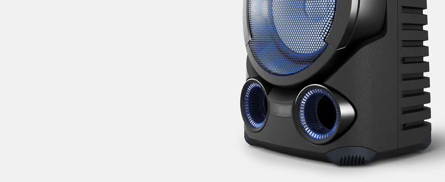 Sony MHCV83D High Power Bluetooth® Party Speaker with omnidirectional