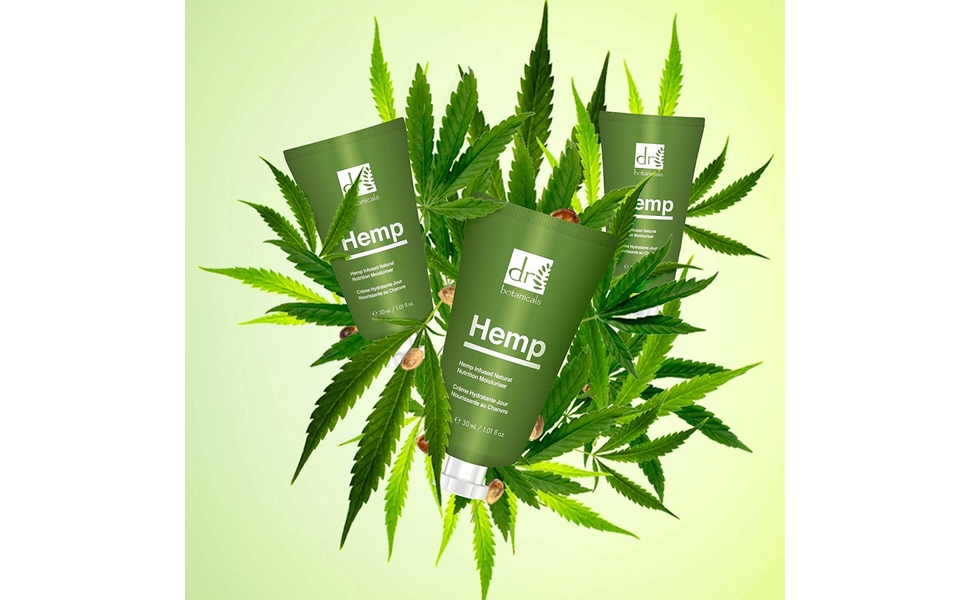 Dr Botanicals Natural HemMoisturiser Anti Ageing Skin 30ml Cocoa Butter Vitamin E Moisturiser