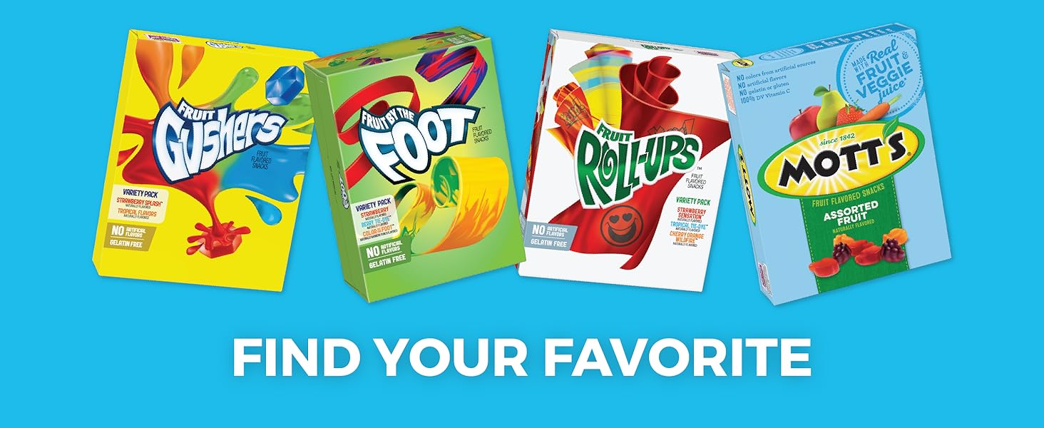 Betty Crocker Fruit Snacks Fruit Gushers Fruit Sweet